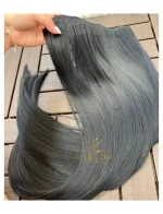 Kit Mega Hair 3 Telinhas TIC-TAC Preto Liso Bio Luxo Prime - Imagem 5