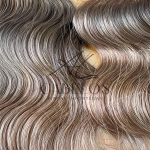 Cabelo Telado/Tecido Morena Iluminada-T1B/108 Ondulado Fibra Russa 60cm 200g - Imagem 7