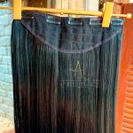 Mega Hair Tic-Tac Preto Liso Fibra Bio Luxo Prime. - Imagem 4