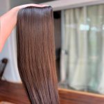 Mega Hair Tic-Tac Castanho Claro Liso Fibra Bio Luxo Prime. - Imagem 5