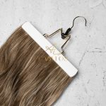 Mega Hair Tic-Tac + Fio Invisible Fibra Russa Suzan 50cm 120g- Mesclado Perolado - Imagem 5