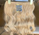 Mega Hair Tic-Tac + Fio Invisible Fibra Russa Suzan 50cm 120g- Loiro Dourado - Imagem 2