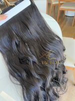 Mega Hair Tic-Tac Castanho Escuro Ondulado Fibra Bio Luxo Prime. - Imagem 2