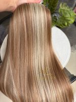 Mega Hair Tic-Tac 4pçs Fibra Russa Liso 60cm 200g, Mesclado (OP119/01/08) - Imagem 8